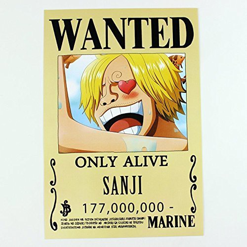 Anime One Piece Pirates Wanted Posters 9pcs Set Style New Shopee Philippines