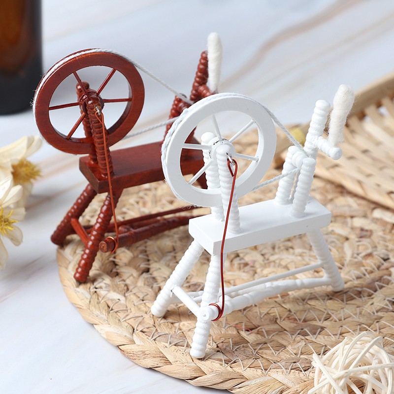 dollhouse spinning wheel