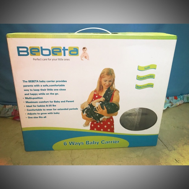 bebeta baby carrier