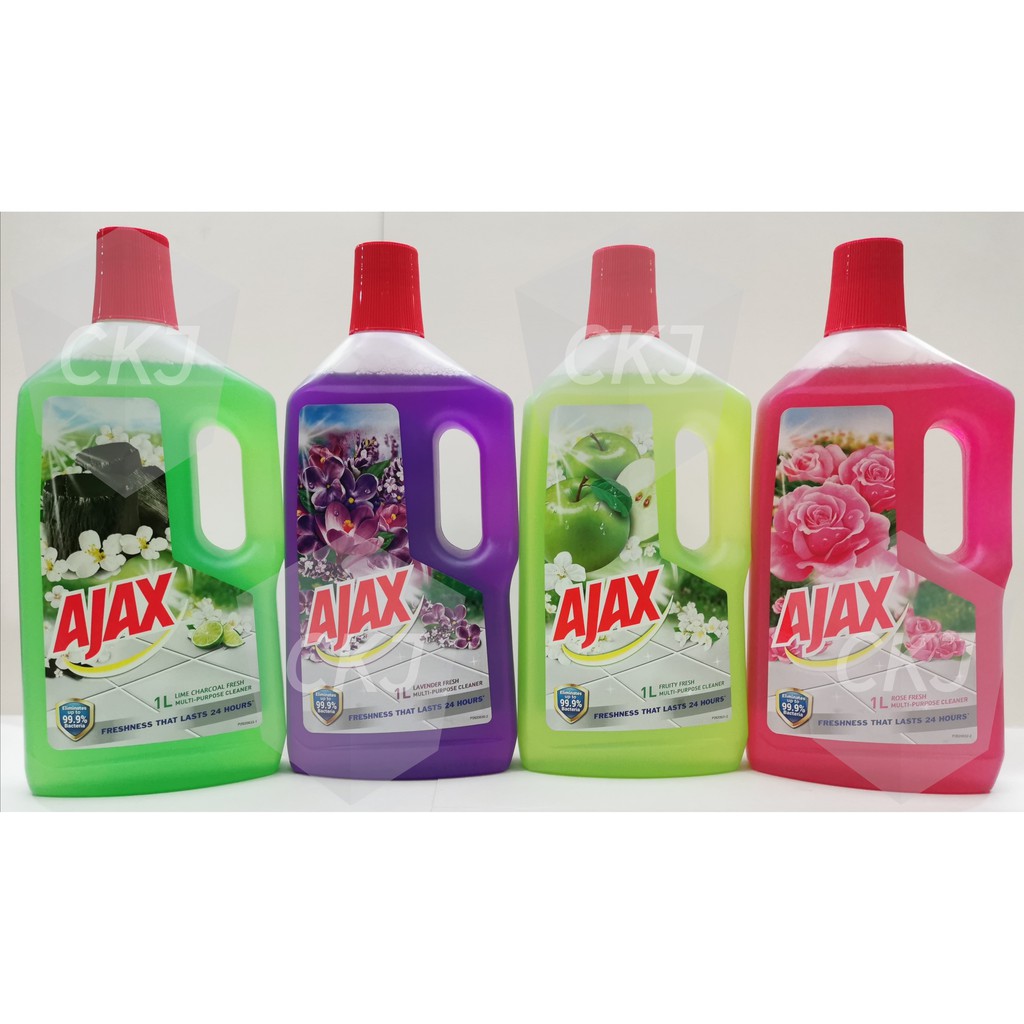 Ajax AntiBacterial MultiPurpose Cleaner (1 Liter) Shopee Philippines