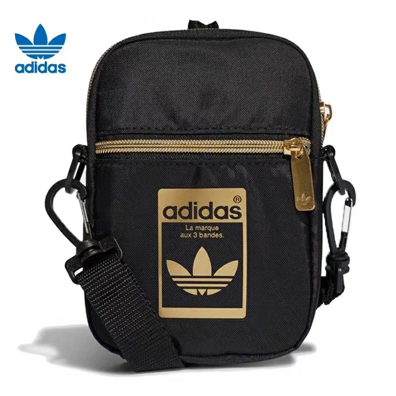 adidas backpack gold and black