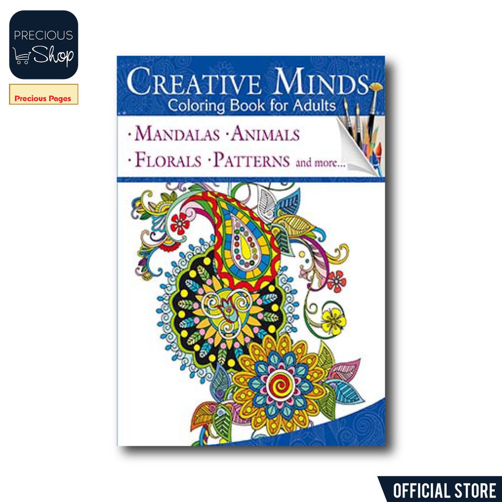 Download Creative Minds Coloring Book For Adults 11 Shopee Philippines