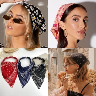 Elastic Headband Scarf Simple Headwrap Shading Wild Hair Accessories Women