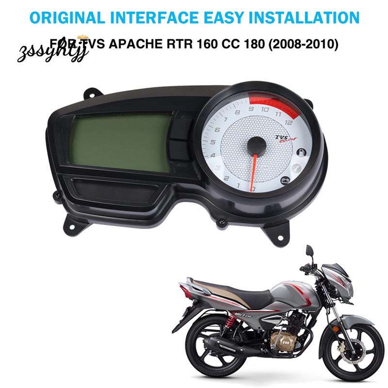 Motorcycle Tachometer Digital Odometer Motocross Speedometer Meter