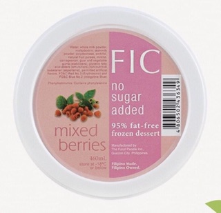 fruit ice cream no sugar added