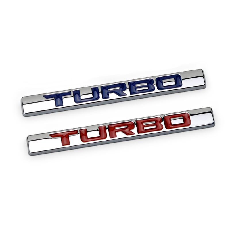 Car Turbo Metal Chrome Big 5/'/' for X-TRAIL Trunk Badge Emblem Motor Side Sticker