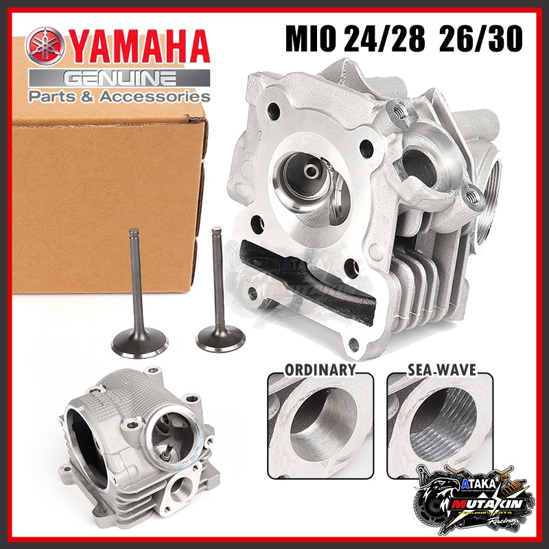 Racing Cylinder Head Assy Big Valve Mio Sporty Mio WAVE125 24mm/28mm 24