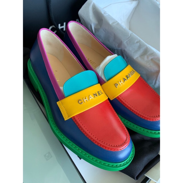 Chanel x Pharrell Moccassins Loafers 