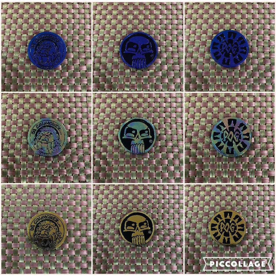 VINTAGE USA POG SLAMMERS FROM THE 90S - CLASSIC USA POG SLAMMERS THICK ...