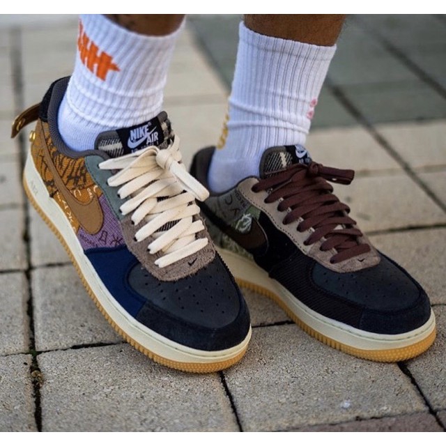 travis scott air force 1 zipper