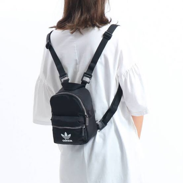 ADIDAS ORIGINALS MINI BACKPACK IN BLACK | Shopee Philippines