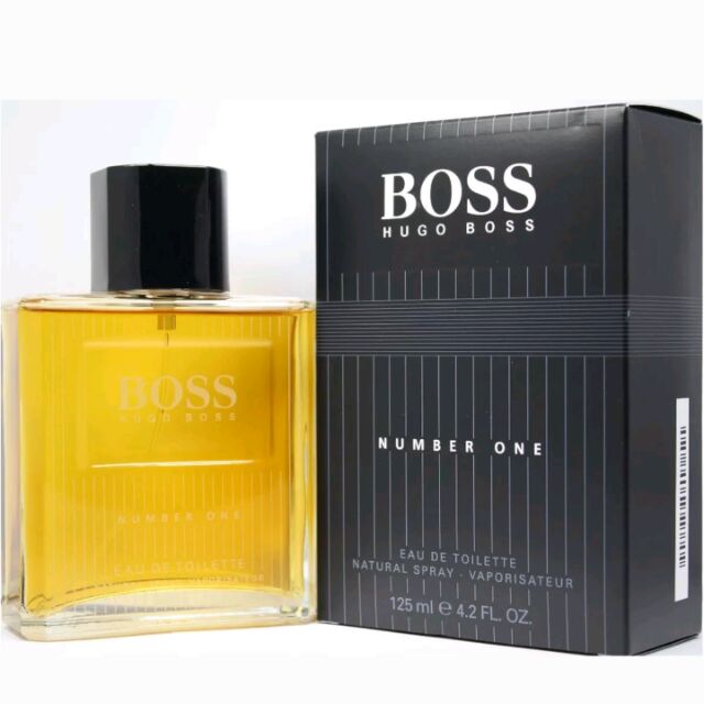 Hugo Boss Number One 125mL EDT Spray Authentic Perfume Men | Shopee ...