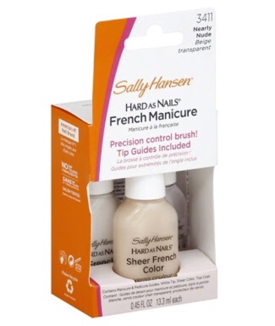 Sally Hansen French Manicure Set Shopee Philippines