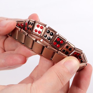 BT 7 Colors Men Magnetic Therapy Bracelet Health Energy Balance Germanium Magnetic Bracelet #9