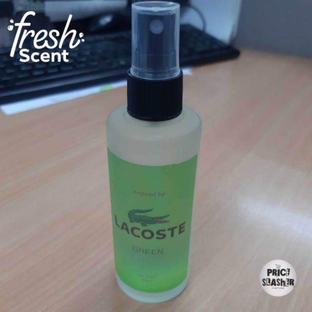 lacoste green fragrance