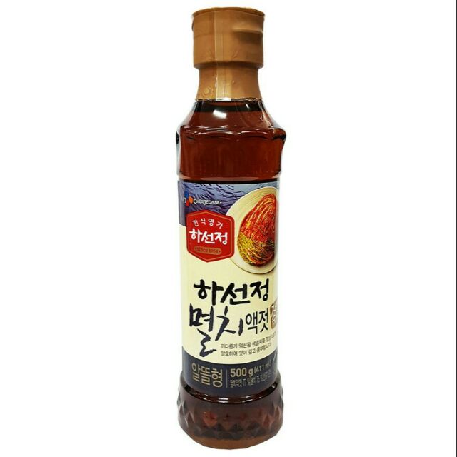 Korean Fermented Fish Sauce Patis 400g Shopee Philippines