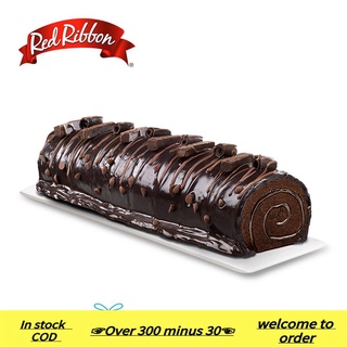 In stock COD ۞Red Ribbon Triple Chocolate Roll Full (SMS eVoucher)