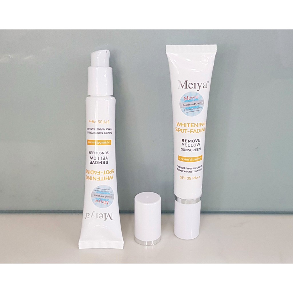 fbDe [GENUINE] Meiya orange 6in1 cosmetic set, specializes in fading pigmentation, freckles and whit
