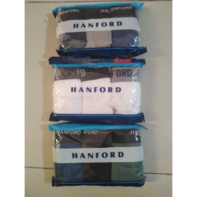 BRIEF HANFORD 3 IN 1 PACK ORINAL | Shopee Philippines