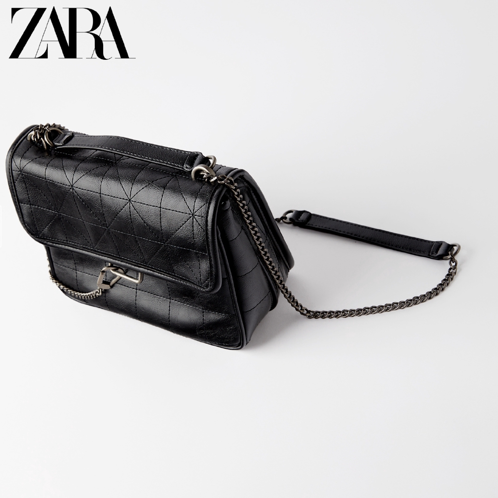 zara leather bag price