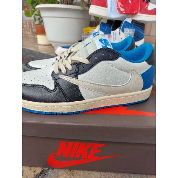 Air Jordan 1 Low Travis Scott X Fragment Highest Quality Shopee Philippines