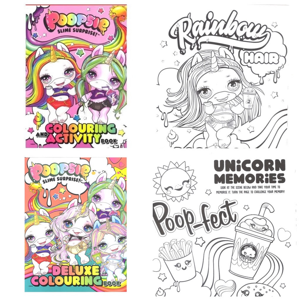 poopsie coloring pages