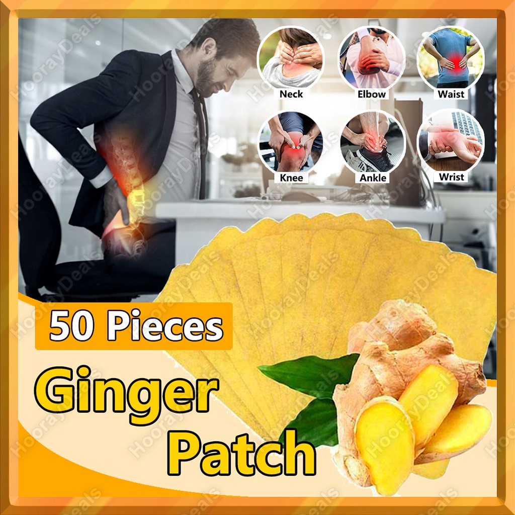 50Pcs Pain Relief Patch, Herbal Ginger Patch, Health Care for Promote