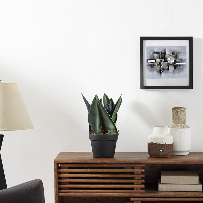 Artificial Sansevieria Artificial Plant Snake Plant Plastic Potted