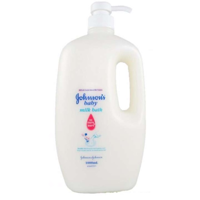 Johnson's Baby Milk Bath 1000ml | Shopee Philippines