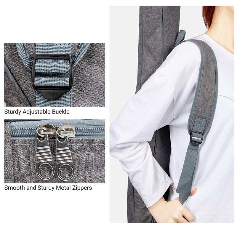 Electric Guitar Gig Bag 12MM Padding Dual Adjustable Shoulder for Electric Guitar Bass Guitar Classical Guitar and More