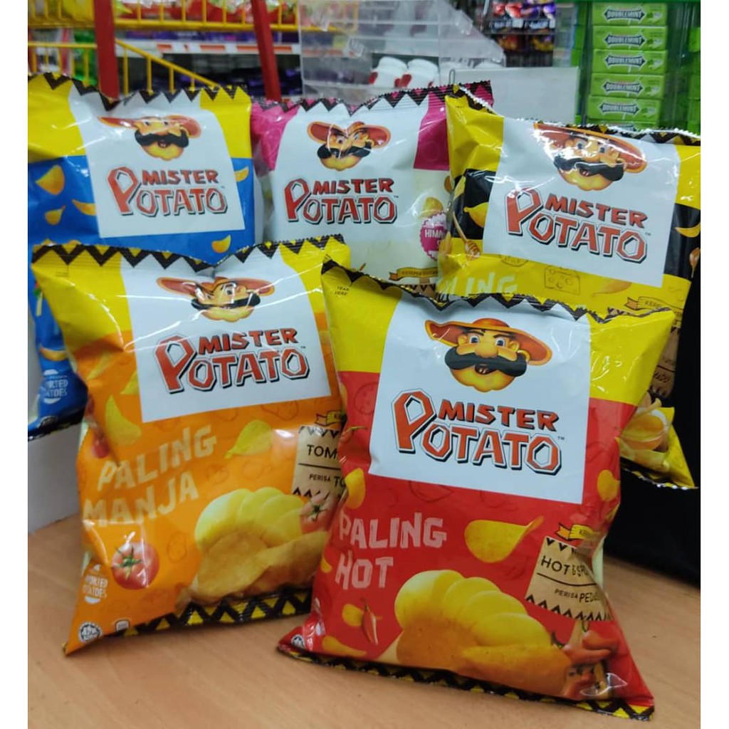 Mamee Mister Potato Chips 75g | Shopee Philippines