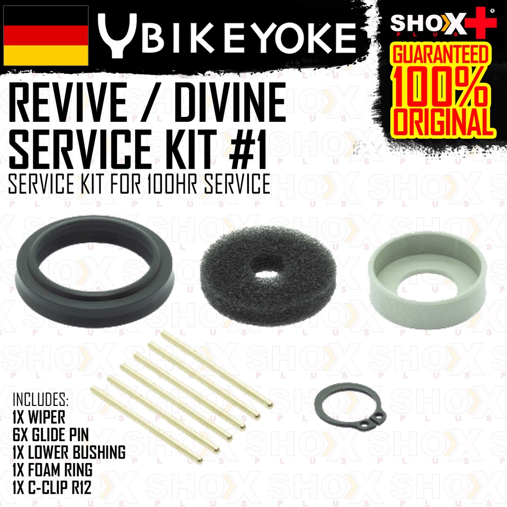 BikeYoke REVIVE / DIVINE / REVIVE MAX / DIVINE SL / RASCAL SERVICE KIT