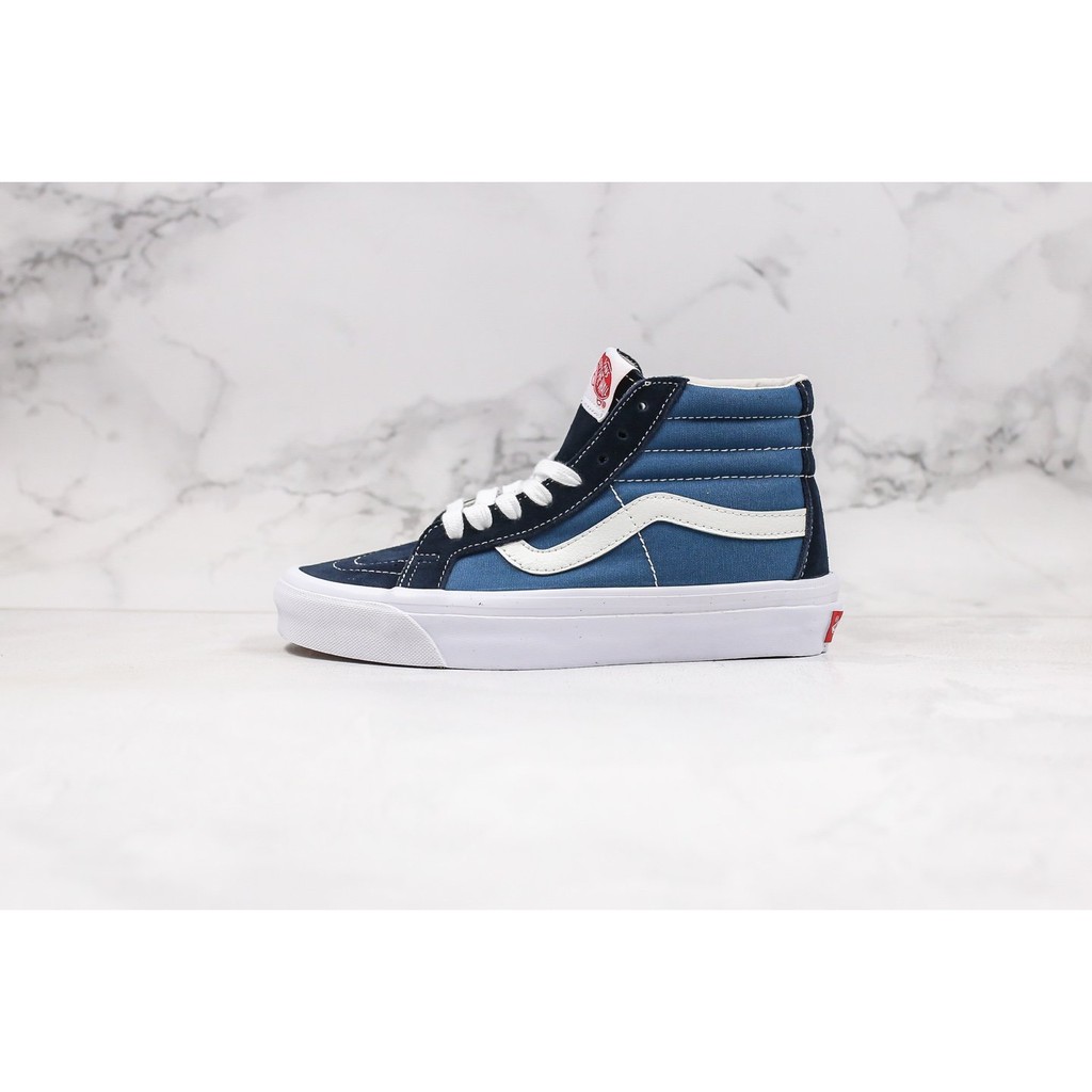 vans blue skate shoes