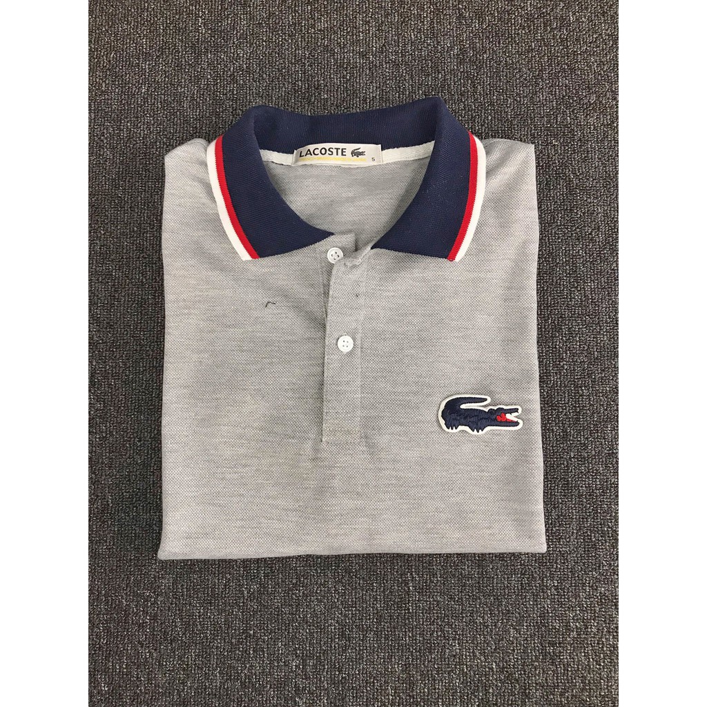 lacoste polo shirt navy blue