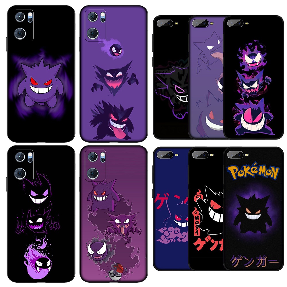 CY18 Gengar pokemon Soft silicone Case for OPPO A96 Reno 6 6Z 4Z 7 5G ...