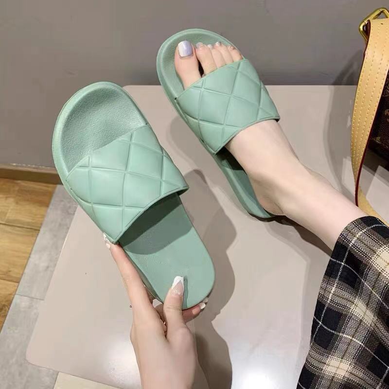 KS Korean Style Fashion Slides Indoor Rubber Slippers (Add1size) #SL ...