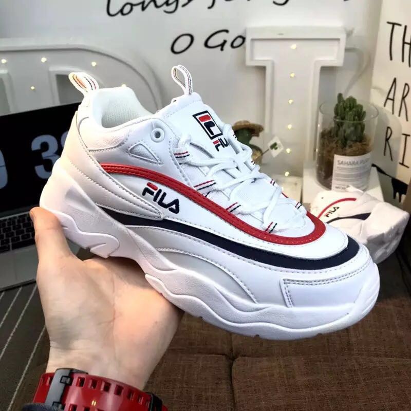 fila ray blue red