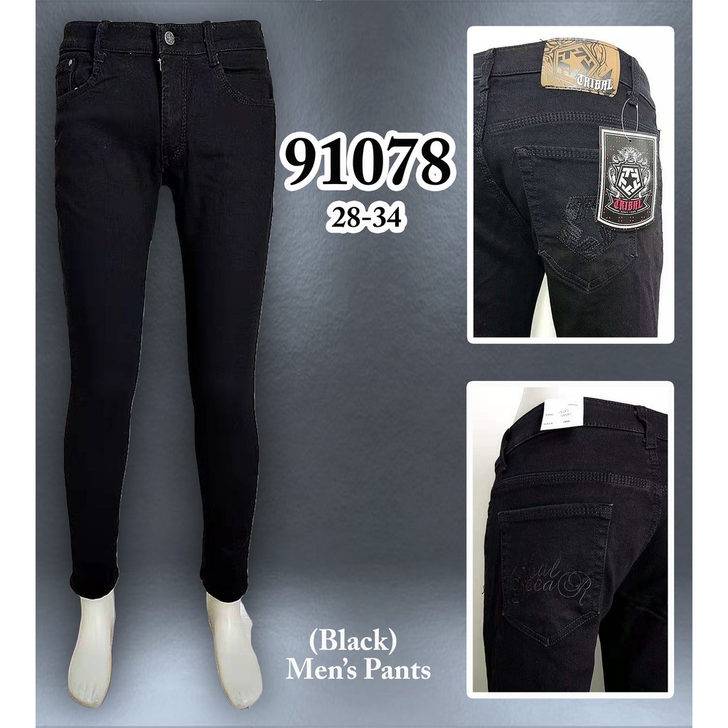 maong pants black