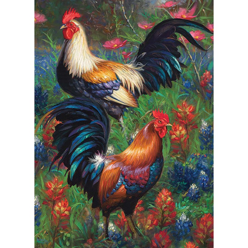 Jigsaw Puzzle Spot Canada Cobble Hill 1000 Imported Rooster Puzzle Jigsaw For Adults Shopee Philippines