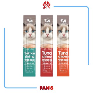 Paw's Pet Snacks Cat Kitten Snacks Cat Treats Fresh Wet Food 15g