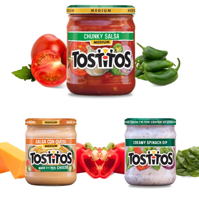 Tostitos Dip Spinachcon Quesochunky Salsa Shopee Philippines 4775