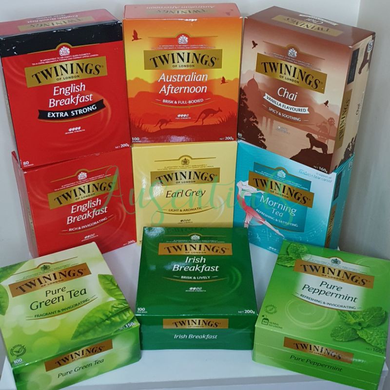 Twinings Tea 80-100bags / Earl Grey / Chai / Green Tea / Camomile ...
