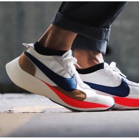 zhuass]Nike Moon Racer QS functional retro casual classic BV7779-100  jogging shoes | Shopee Philippines
