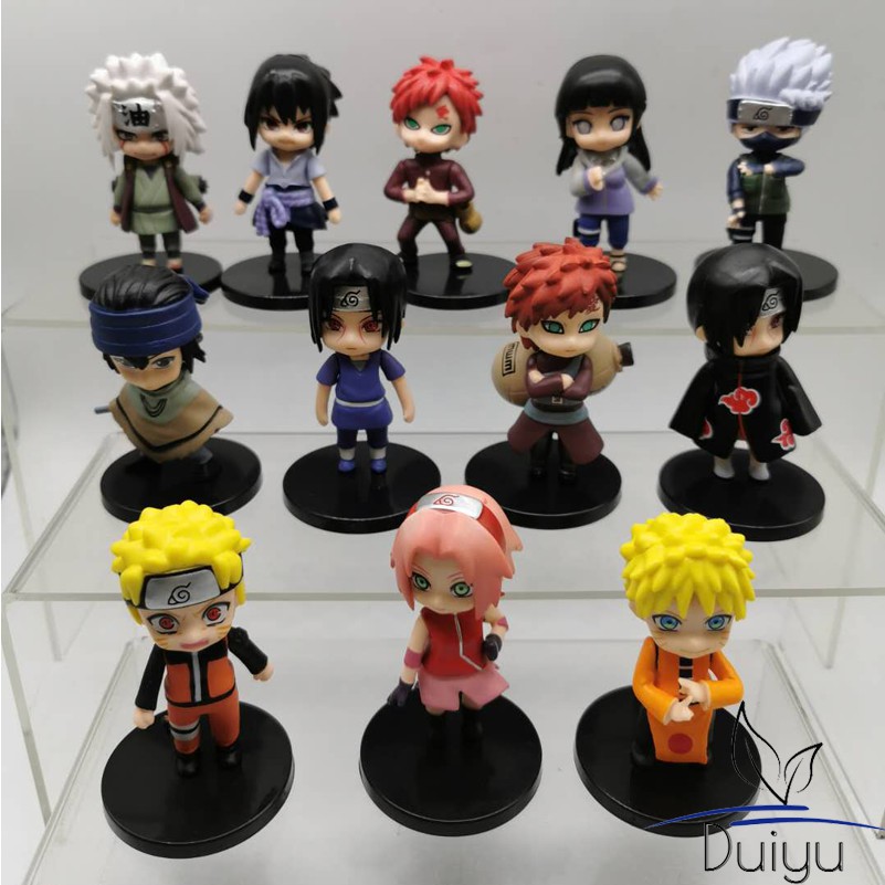 12pcs of Naruto figures Q Naruto decorations of set | Shopee Philippines