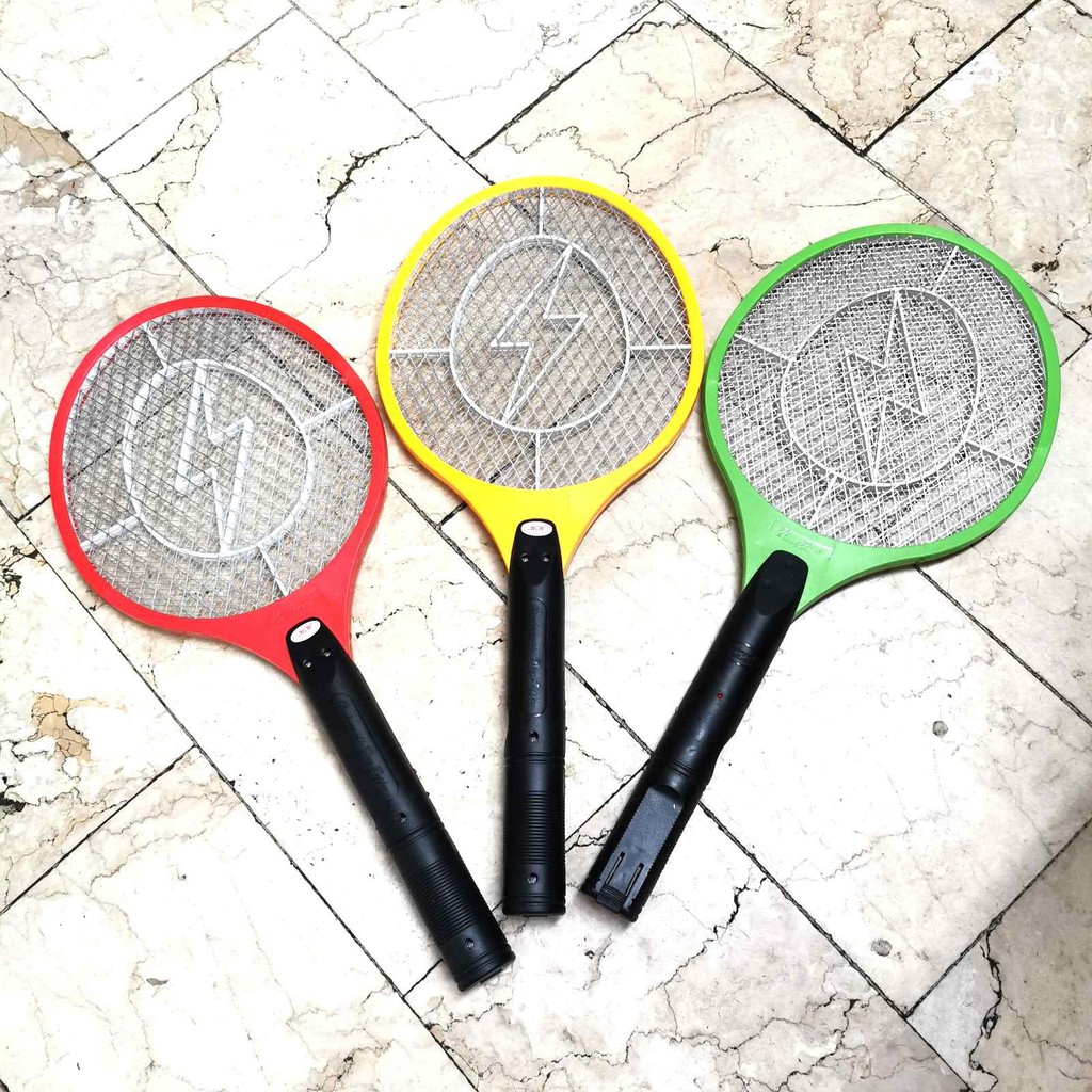 rechargeable bug zapper racket