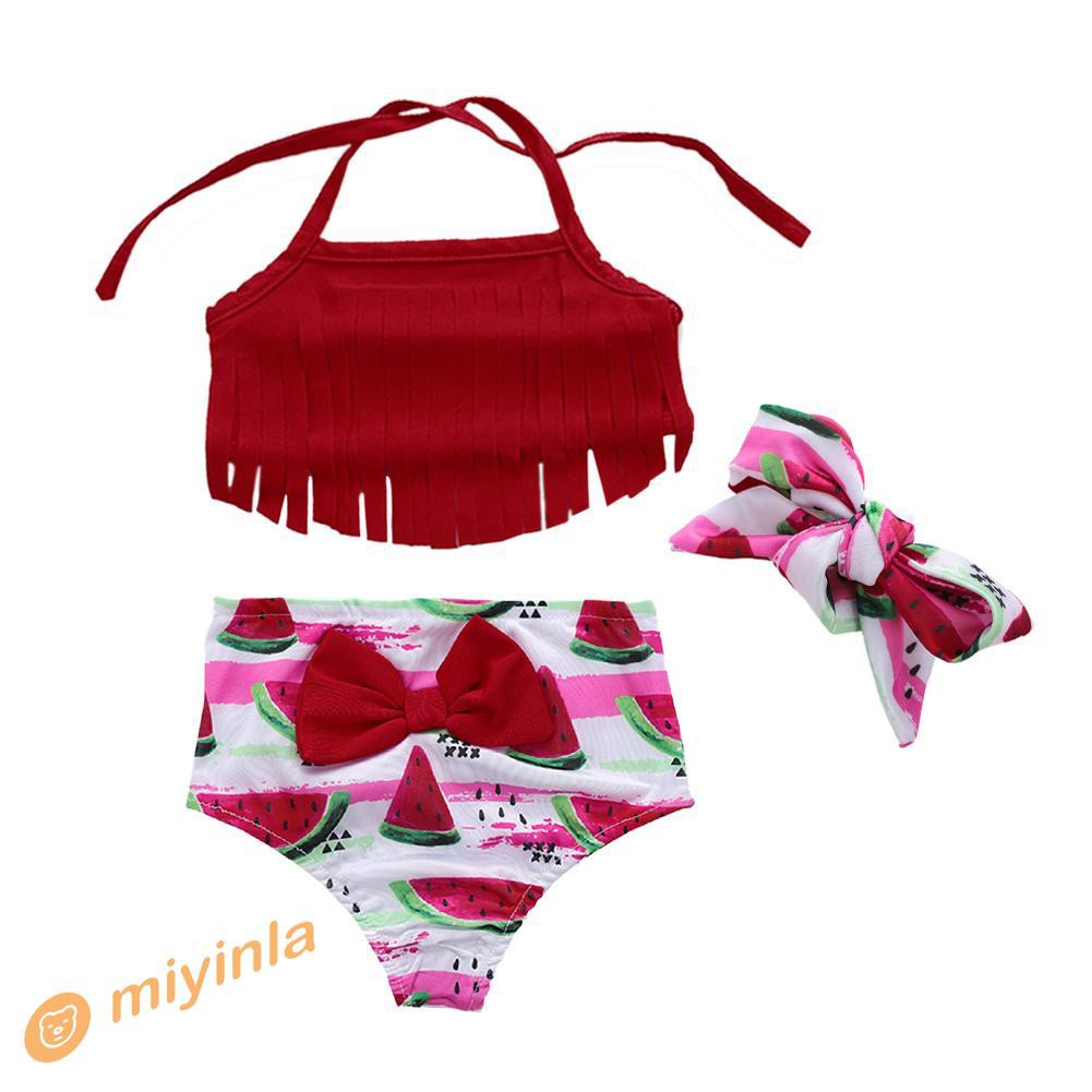 red tassel bikini