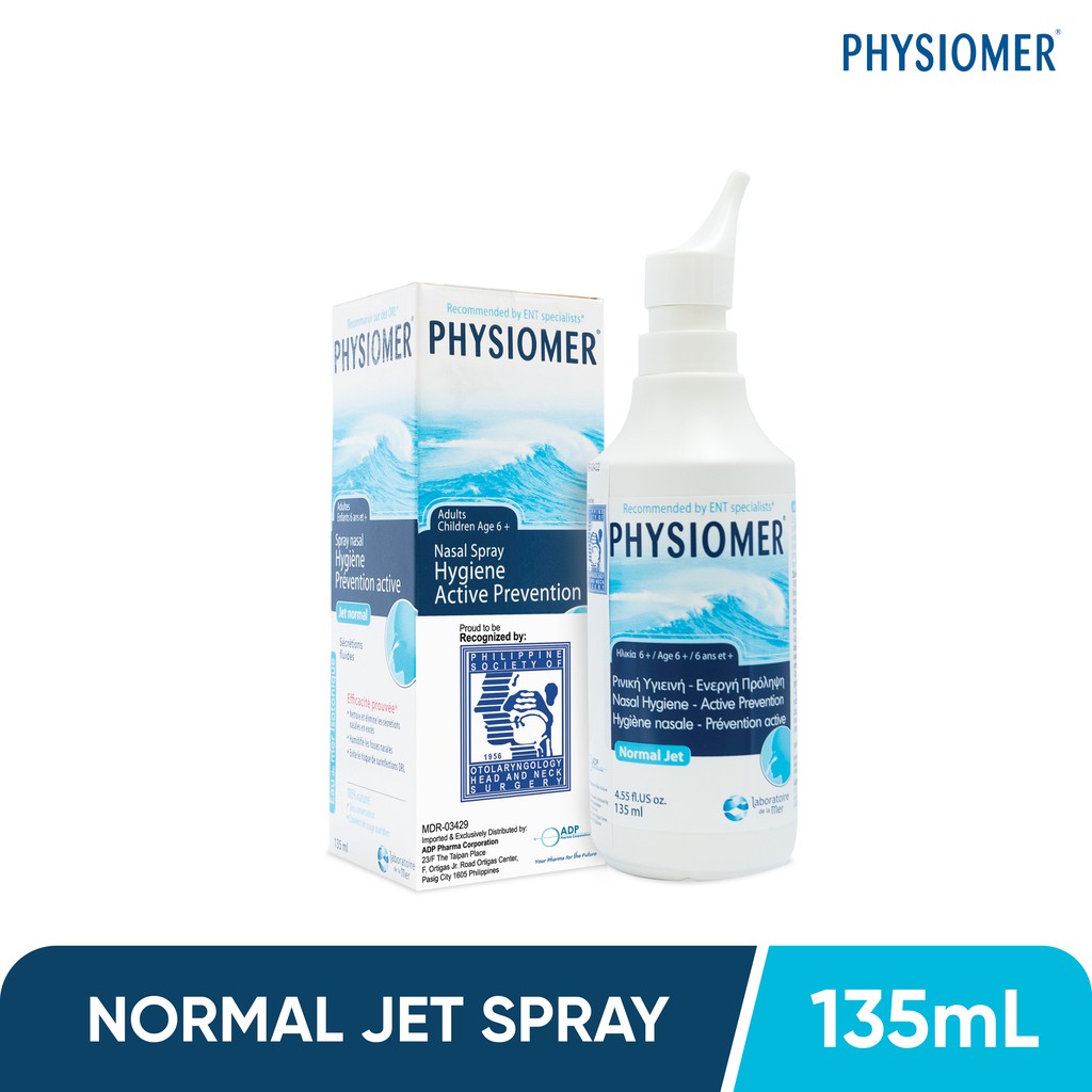 PHYSIOMER Normal Jet 135ml (Topical Nasal Preparation) Shopee Philippines