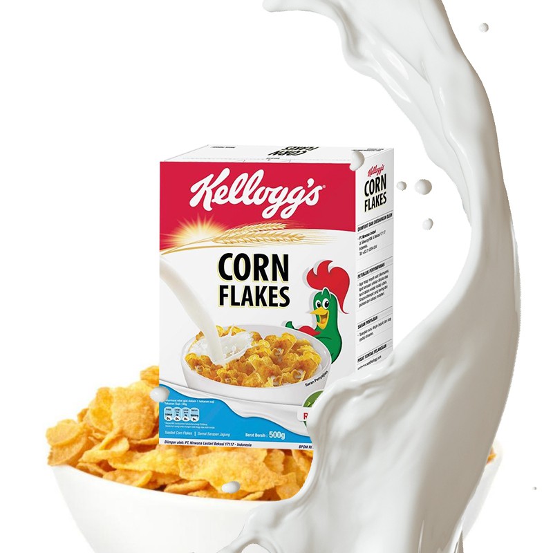 Kellogg Varius Aposhayu S Corn Flakes Cereal 500 Gram Corn Cereal Shopee Philippines
