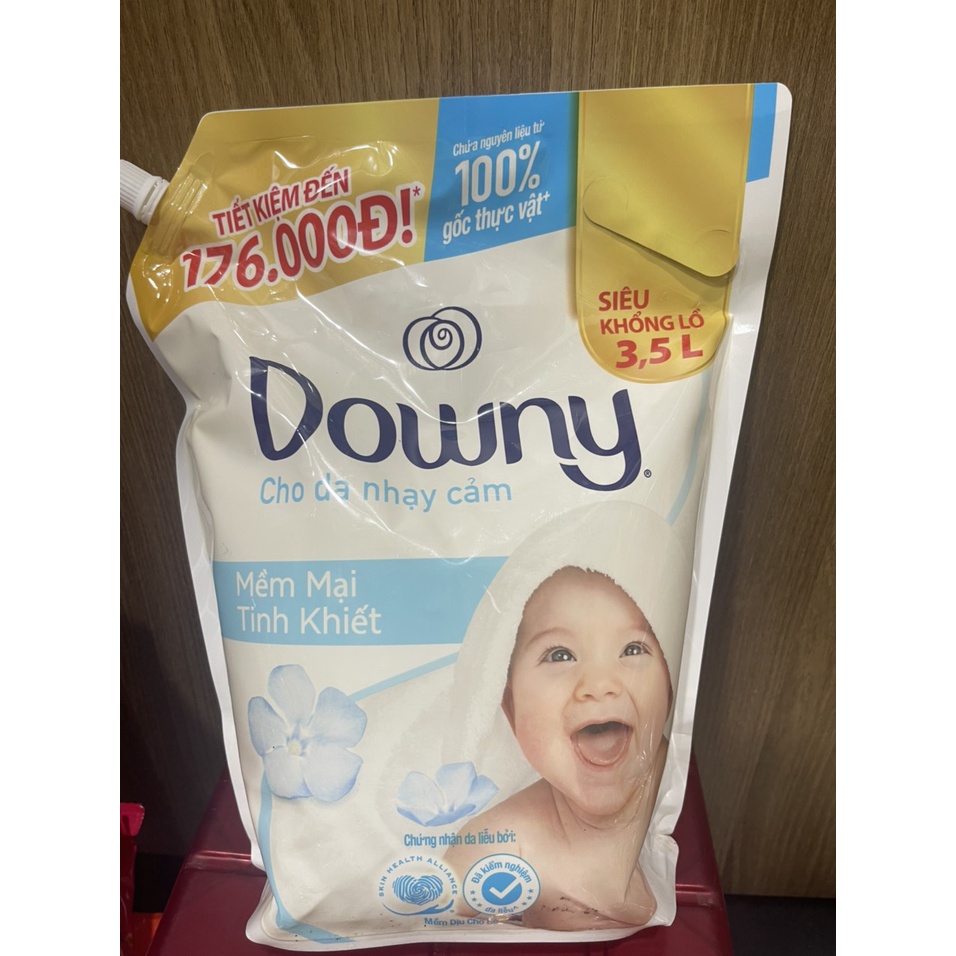 Downy Soft Fabric Softener 3.5L Bottle For Sensitive Skin - My Family Food