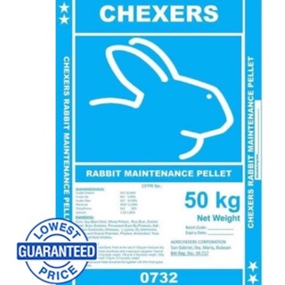 Pets✎✁♤CHEXERS 1kg Rabbit Maintenance Pellet Animal Feeds for Rabbits and other animals, Chexer, Che